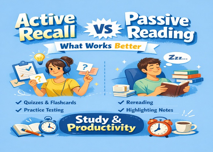 Active Recall vs Passive Reading