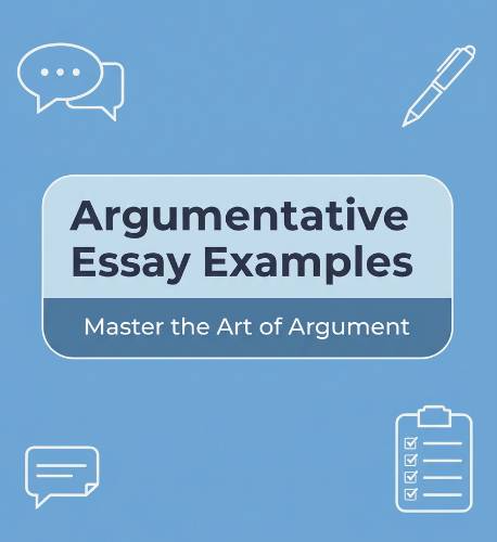 Argumentative Essay Examples