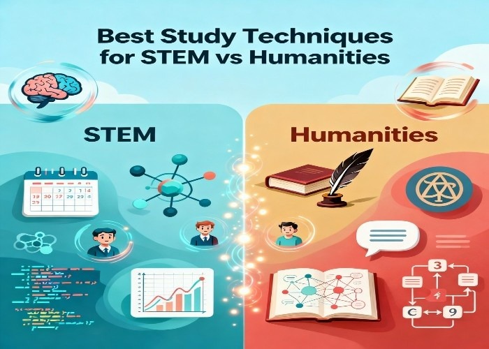 Best Study Techniques for STEM vs Humanities