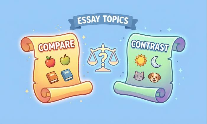 Compare and Contrast Essay Topics