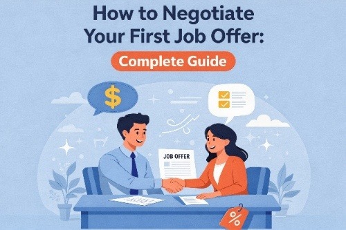 negotiate your first job