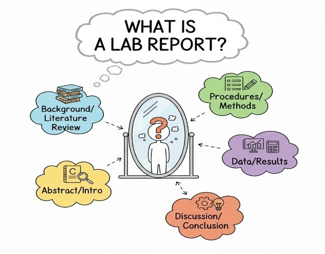What is a lab report?