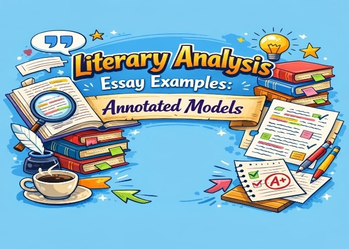 Literary essay examples