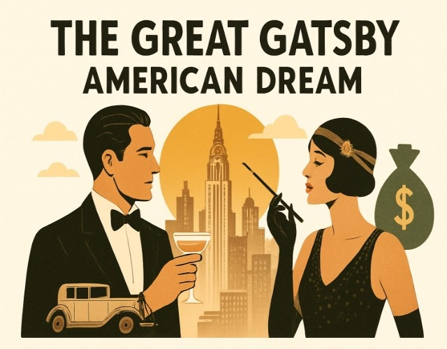 The Great Gatsby" American Dream Critique