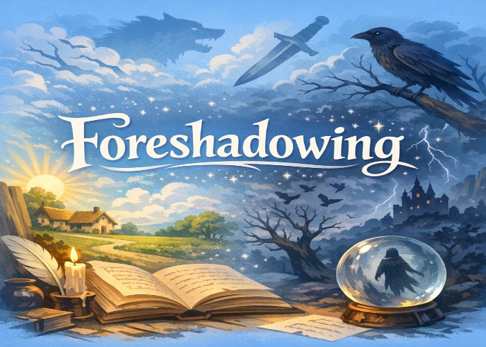 Step by Step Comprehensive foreshadowing guide and examples of foreshadhowing for students