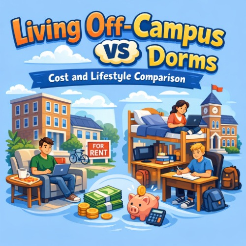Living Off-Campus vs Dorms