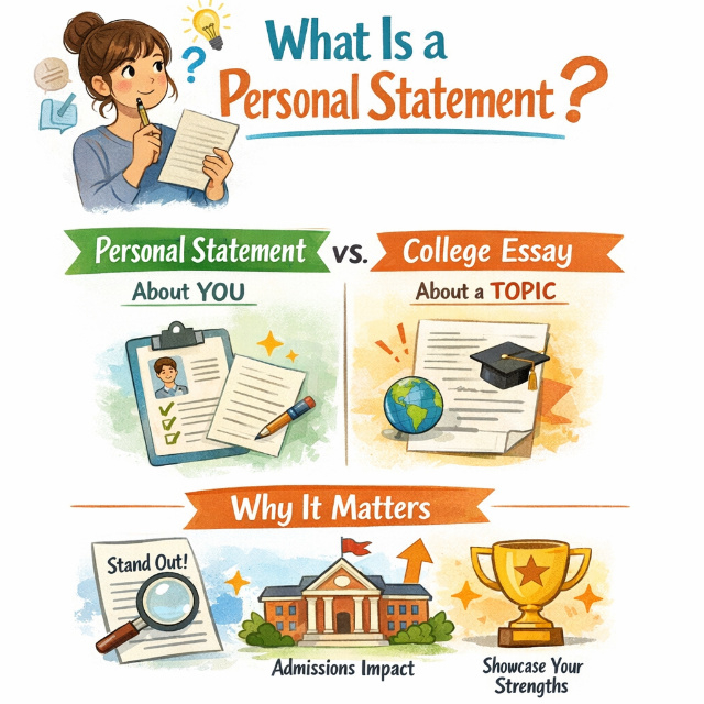 What is personal Statement-complete guide for student with step by step process for personal statement writing