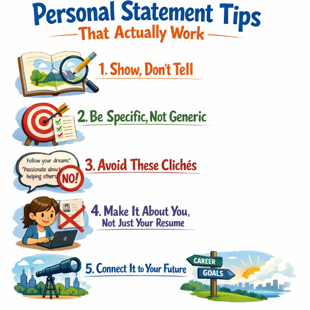 Personal Statement writing key tips and strategies for students