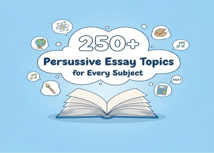 Persuasive Essay Topics