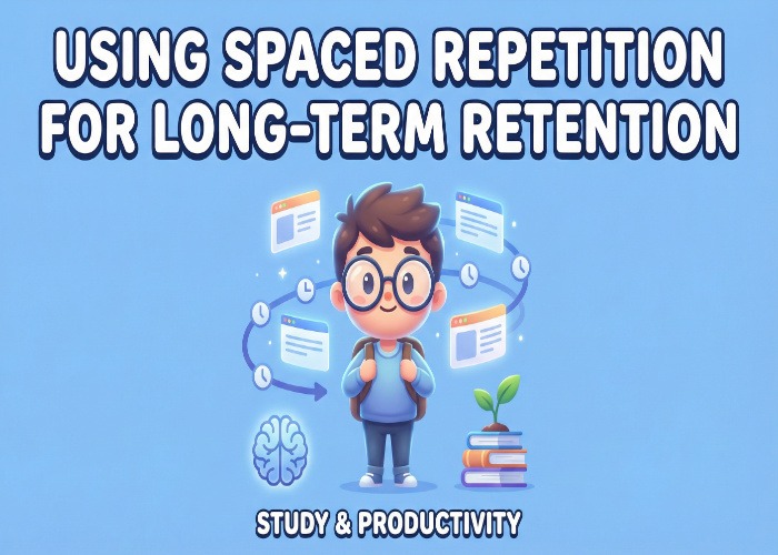 Using Spaced Repetition for Long-Term Retention