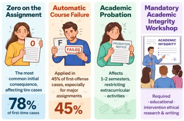 Immediate Academic Consequences of Getting Caught